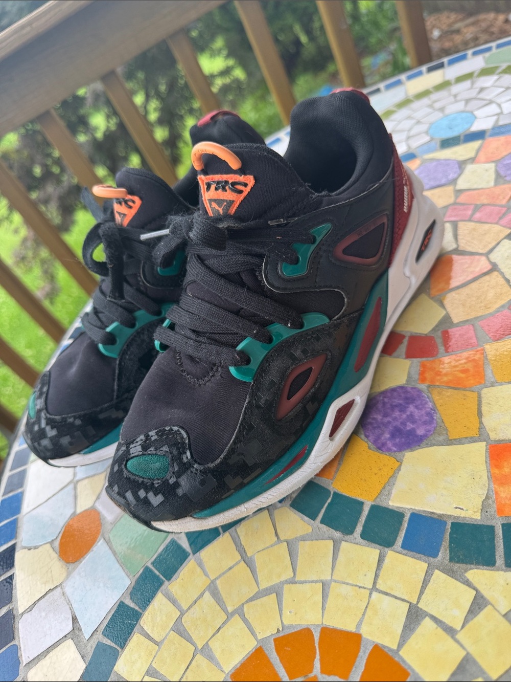 Puma x Minecraft big boys sneakers size 6.5